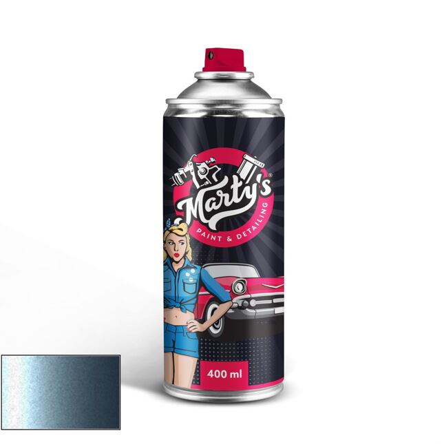 Barva ve spreji Porsche S3 Irisblau