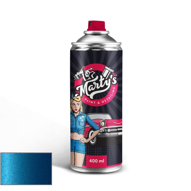 Barva ve spreji Aixam A508 Bleu Saphir