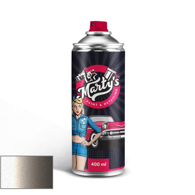 Barva ve spreji Land Rover MUD Aspen Silver