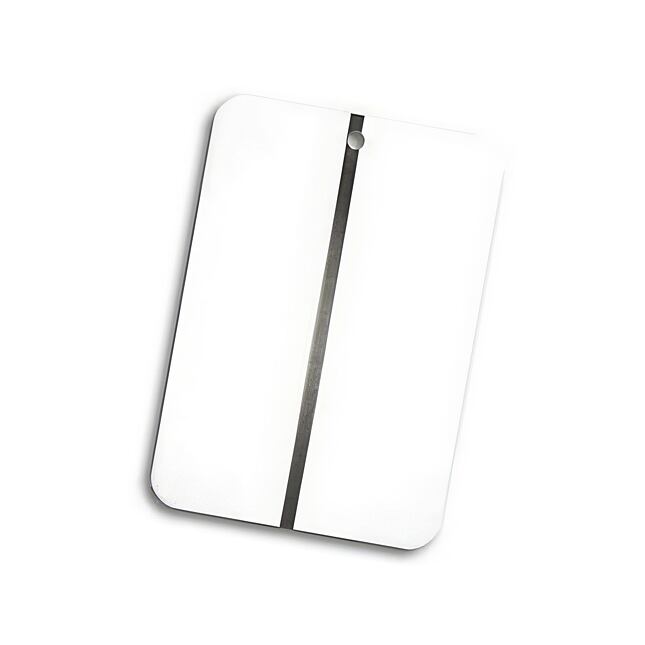 Marty's Nástřiková karta kovová - bílá