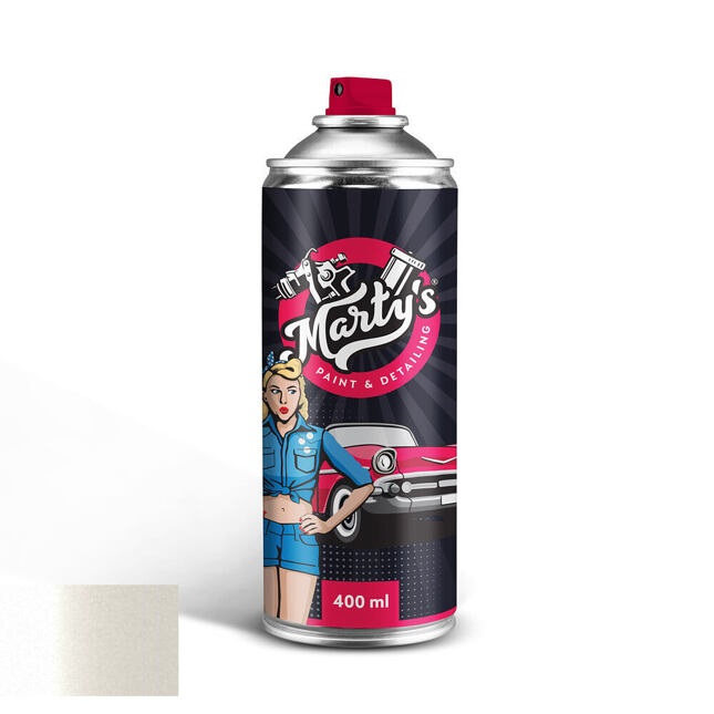 Motolak ve spreji Triumph NS MATT CRYSTAL WHITE