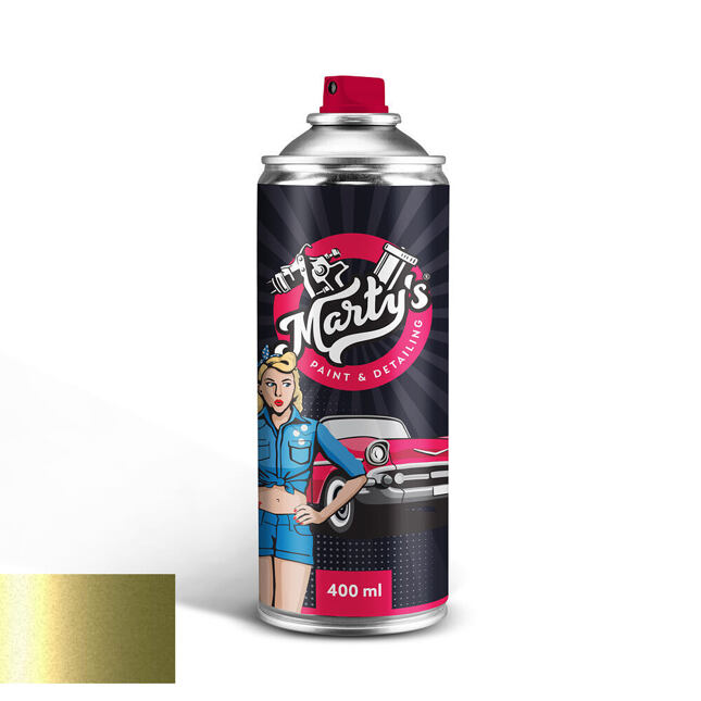 Autolak ve spreji Nissan 100 HERBACEOUS GOLD