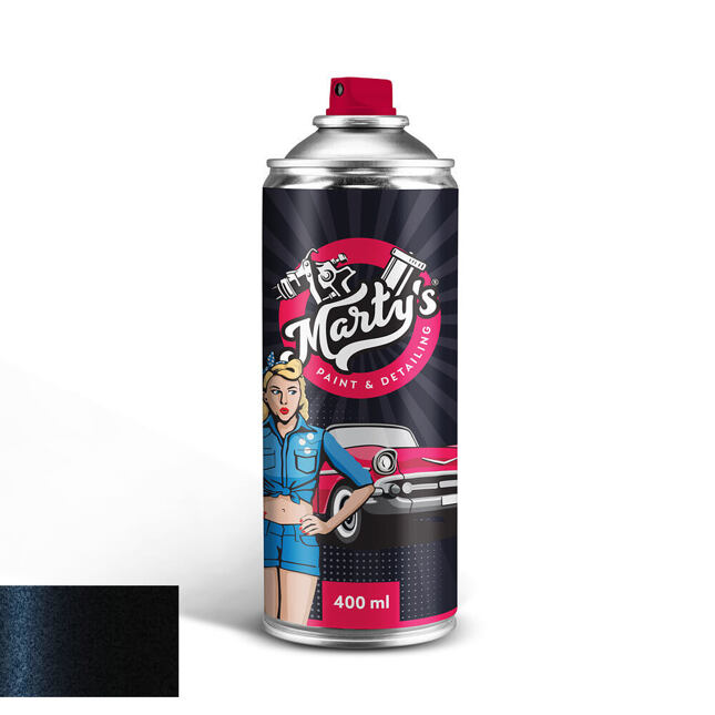 Autolak ve spreji Volkswagen VW 179 NEGRO LUXOR