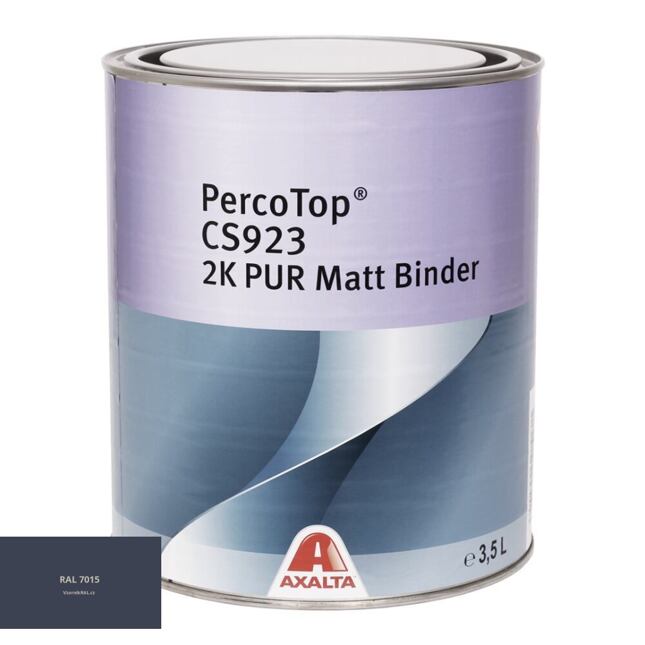 Matná polyuretanová 2K barva Axalta PercoTop MATT RAL 7015