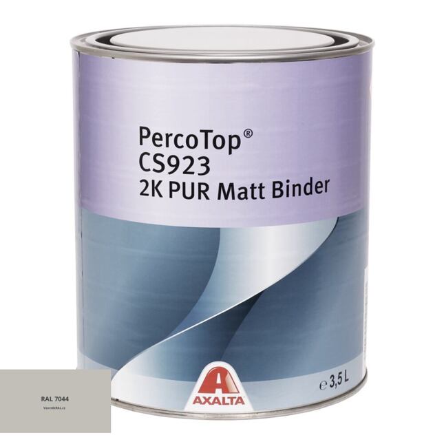 Matná polyuretanová 2K barva Axalta PercoTop MATT RAL 7044
