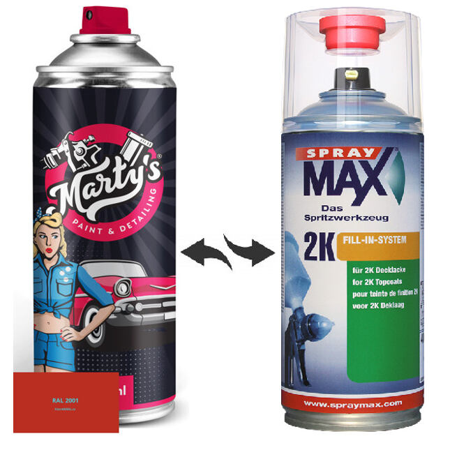 Barva ve spreji RAL 2001