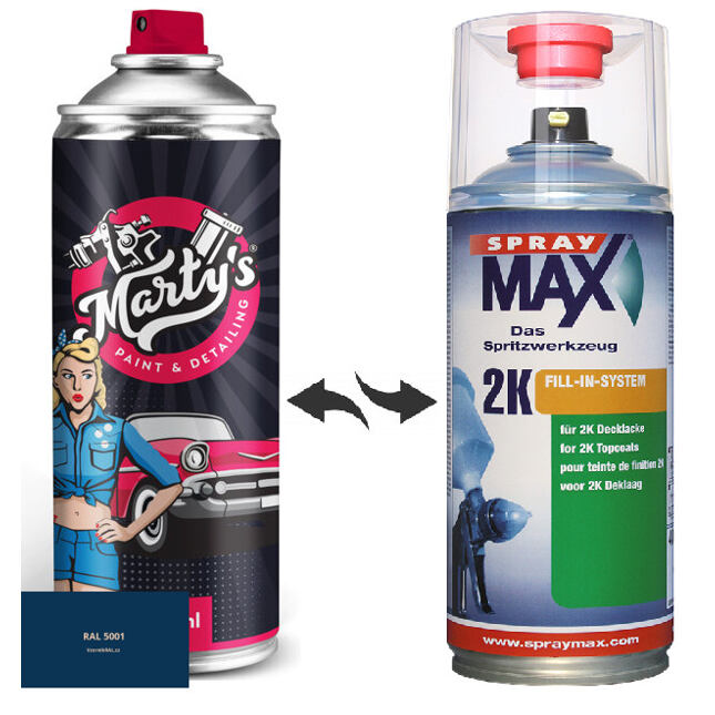 Barva ve spreji RAL 5001
