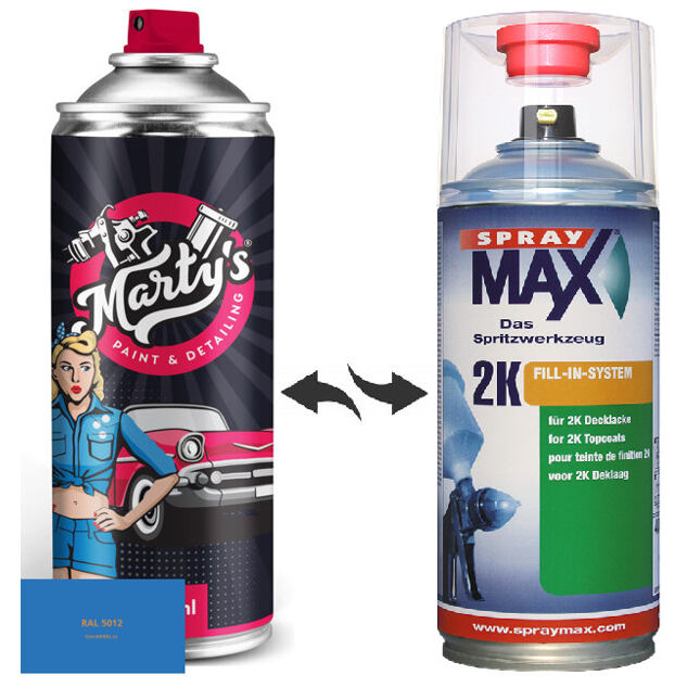 Barva ve spreji RAL 5012