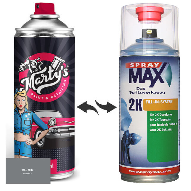 Barva ve spreji RAL 7037