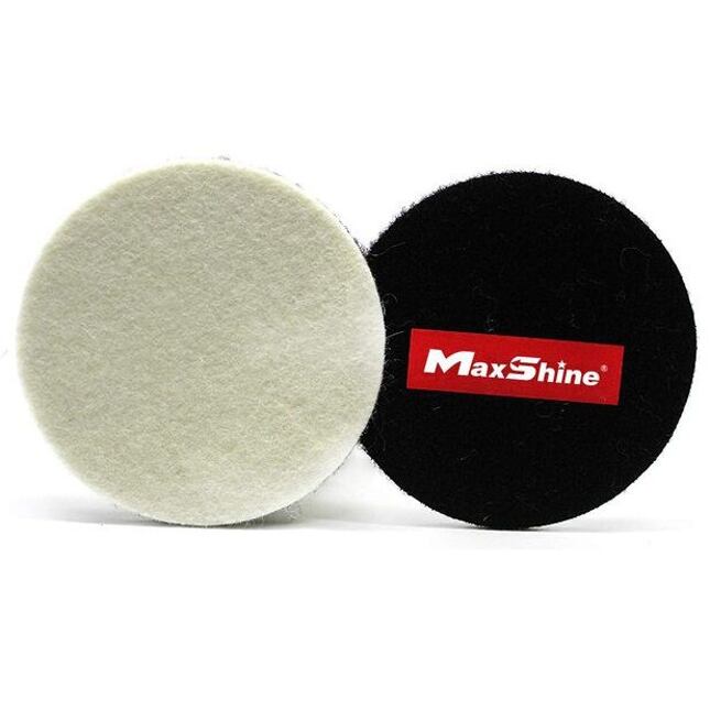 MaxShine Leštící pad Skelná vlna 80x5mm 2ks/bal