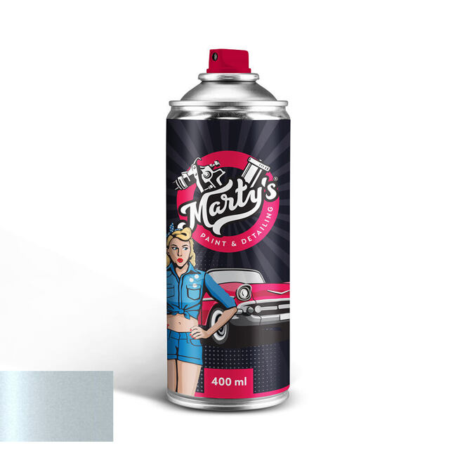 Motolak ve spreji Suzuki moto RB5 BRACING WHITE 2ks/bal