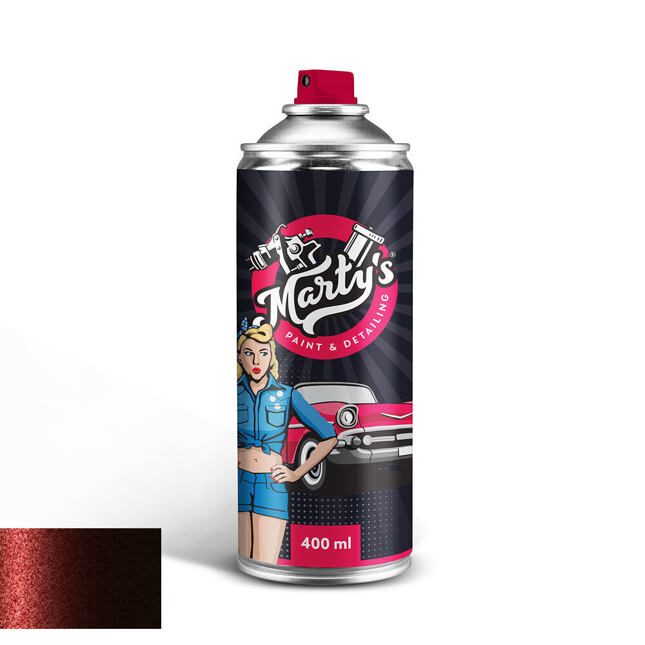 Autolak ve spreji Seat  LS3Y DEHLIROT/GRANATROT