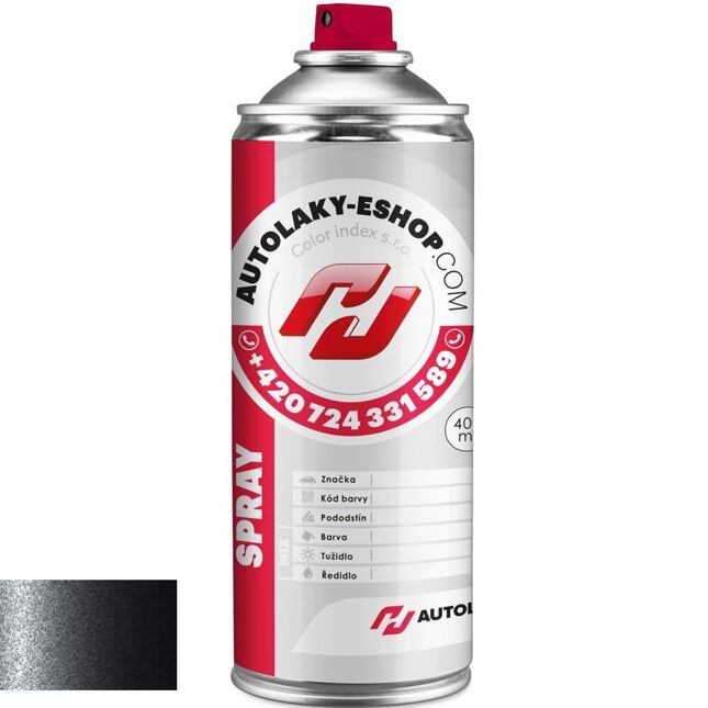 Barva na auto ve spreji Honda NH904M NEW REGOLITH GRAY