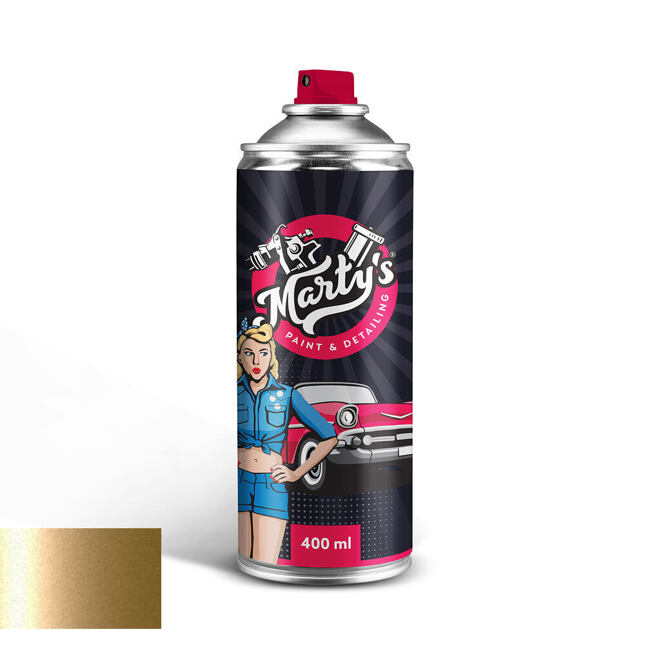 Barva na auto ve spreji Ford ARKEWWA CITRUS GOLD MET