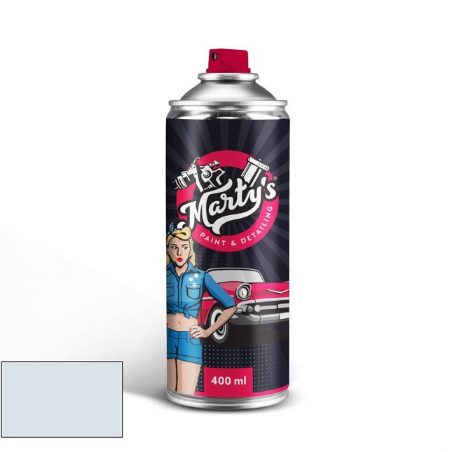 Barva ve spreji Porsche 3AU Firnweiss