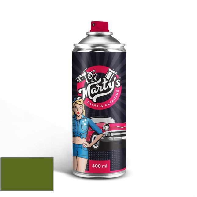 Barva ve spreji Porsche 43 Weidengruen