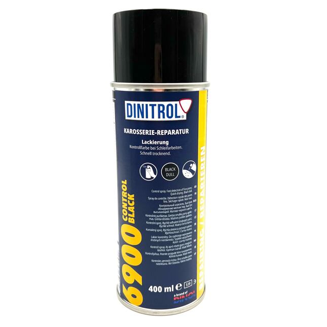 Dinitrol 6900 Černá kontrolní barva 400ml