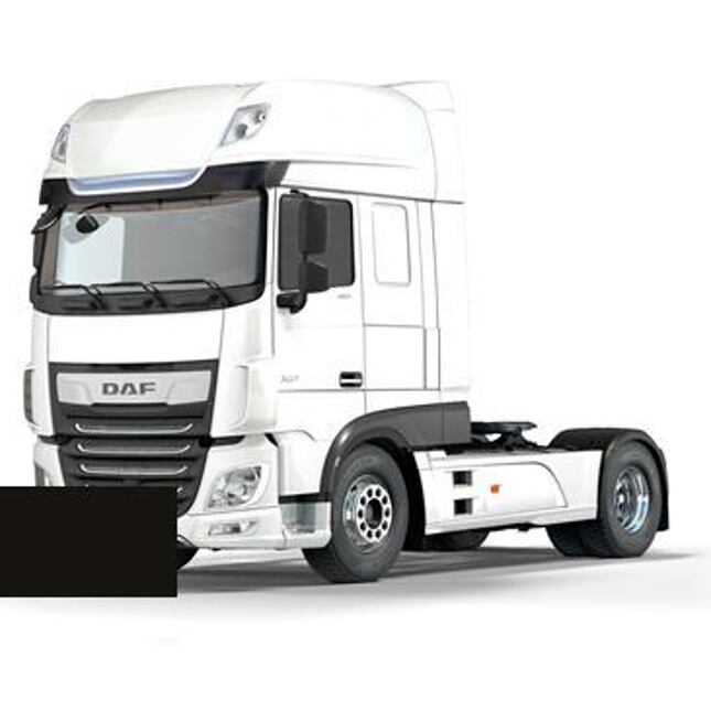 Barva na auto ve spreji DAF CE017BLCK TDL ZWART