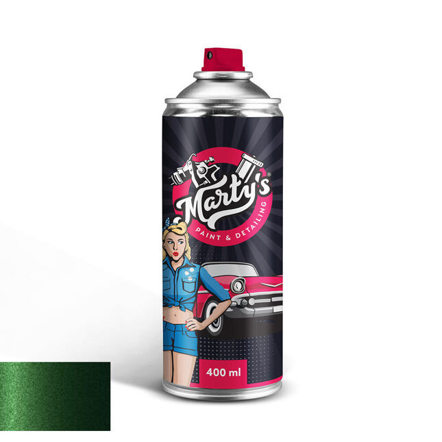 Barva na auto ve spreji Dacia 51018 VERDE MONTAN