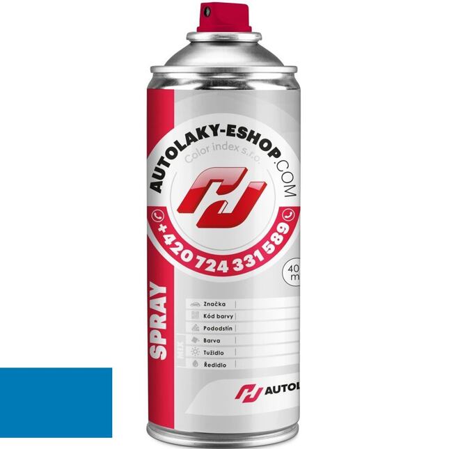 Barva na auto ve spreji Ford 95AL VASTTRAFFIC BLUE