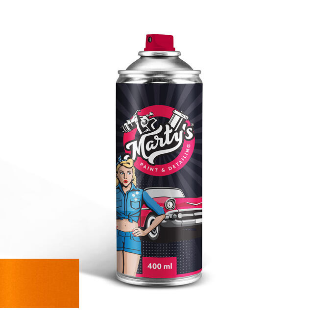 Tesla 3OG00 VERY ORANGE MET festékszóró spray autófesték