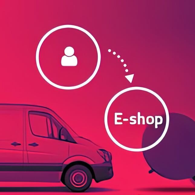 Přeprava vzorku autolaku do kamenné prodejny