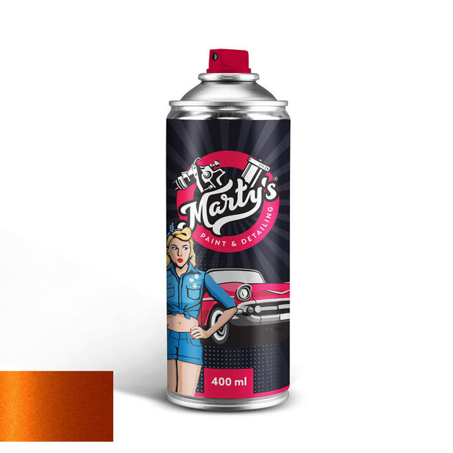 Motolak ve spreji BMW WM14 LAVAORANGE