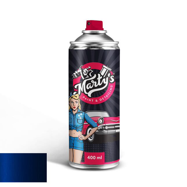 Autolak ve spreji MAZDA  BW6 DARK BLUE