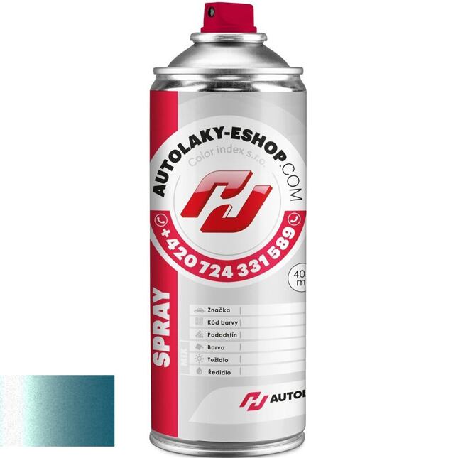 Barva na auto ve spreji Honda B644M NEBULA BLUE