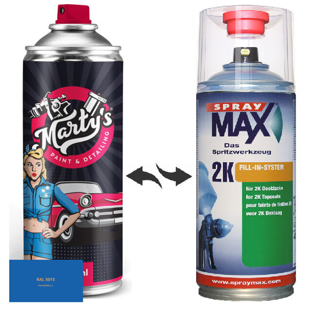 Barva ve spreji RAL 5015