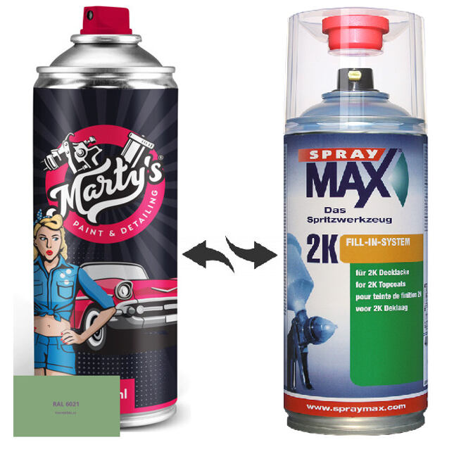 Barva ve spreji RAL 6021