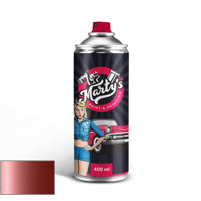 Barva ve spreji Porsche G7 Coral Red