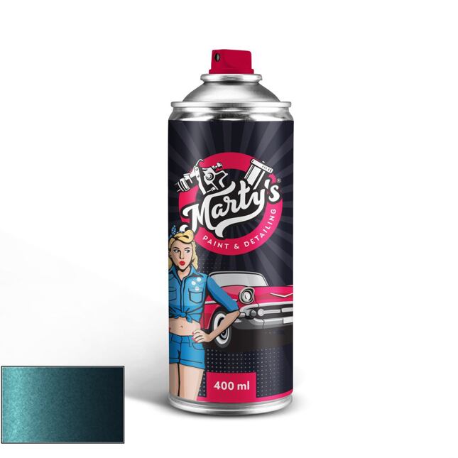 Barva ve spreji Porsche J2 Petrolblau