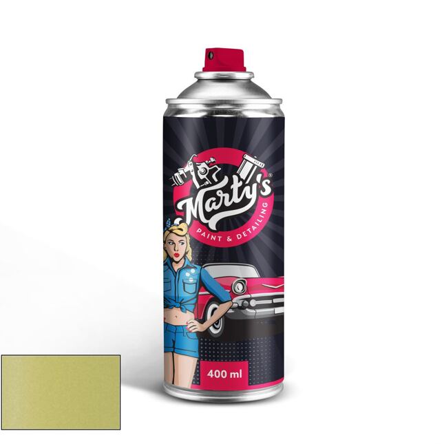 Barva ve spreji Porsche LM1Q Cartagenagelbmetallic