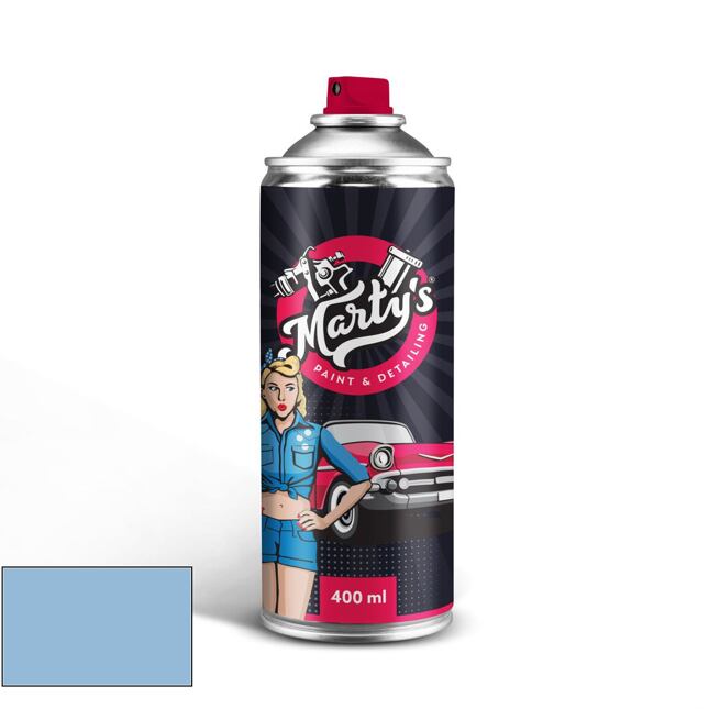 Barva ve spreji Land Rover JDU British Gas Light Blue