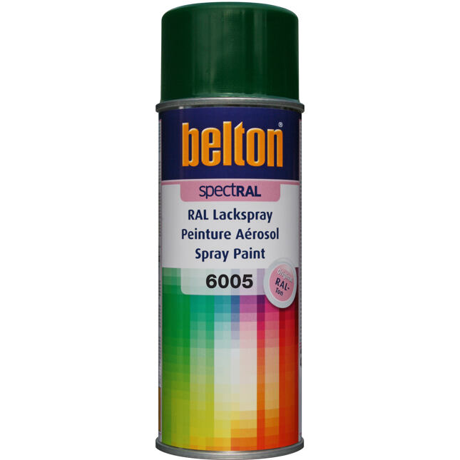 Belton Barva ve spreji RAL 6005 400ml MECHOVÁ ZELENÁ