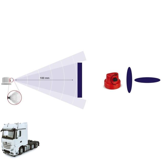 Autolak ve spreji Mercedes Truck 5374 BAYRISCHBLAU