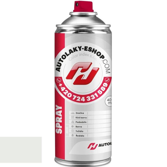 Autolak ve spreji Suzuki X6U POLAR WHITE