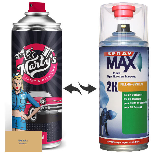 Barva ve spreji RAL 1002