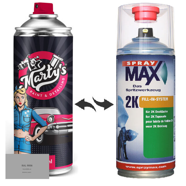 Barva ve spreji RAL 9006