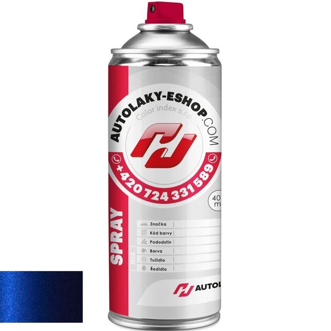 Autolak ve spreji Hyundai NB5 THUNDER BLUE