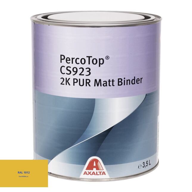 Matná polyuretanová 2K barva Axalta PercoTop MATT RAL 1012