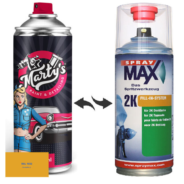 Barva ve spreji RAL 1032