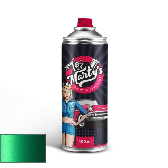 Barva ve spreji Porsche 22P Blatt Green