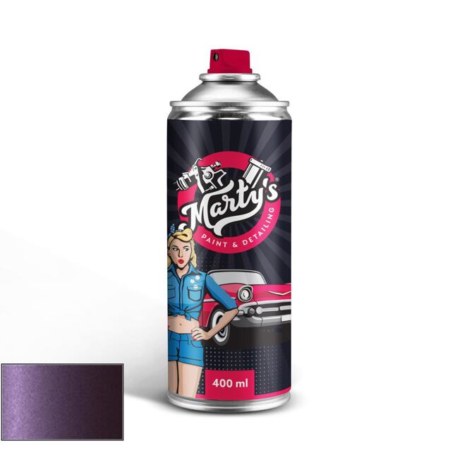 Barva ve spreji Porsche 3E1 Violettblau