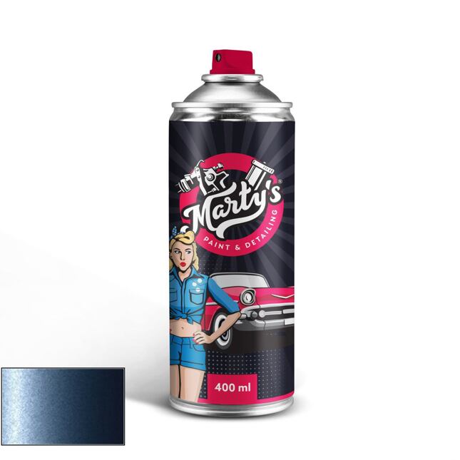 Barva ve spreji Porsche IIO Indigoblau