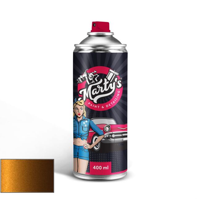 Barva ve spreji Porsche LM1F Madeiragoldmetallic