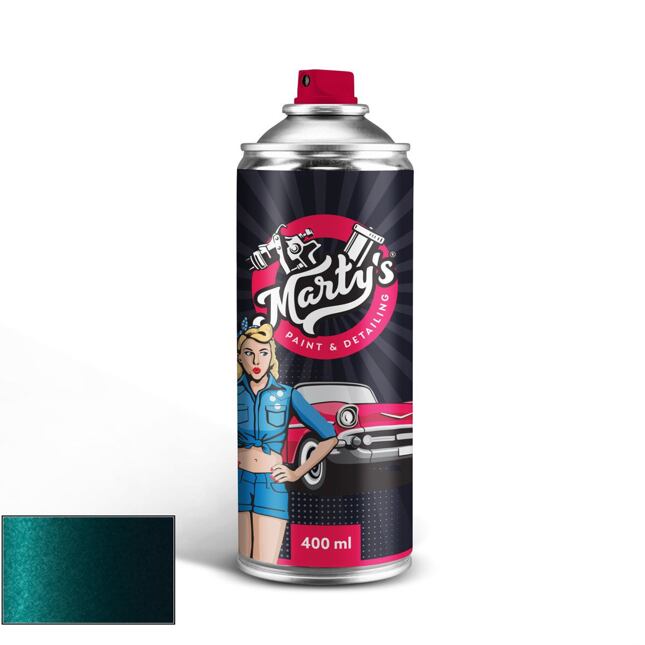 Barva ve spreji Daewoo 42U Deep Bluish Green