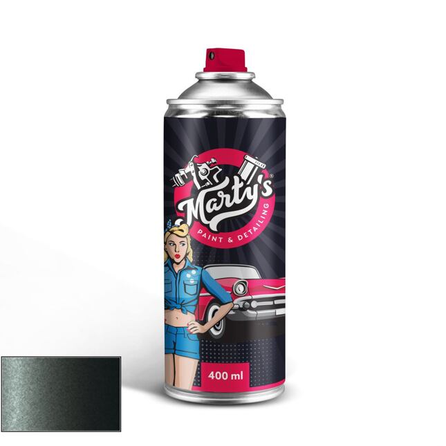 Barva ve spreji Daewoo 81U Moss Grey/streamline Grey