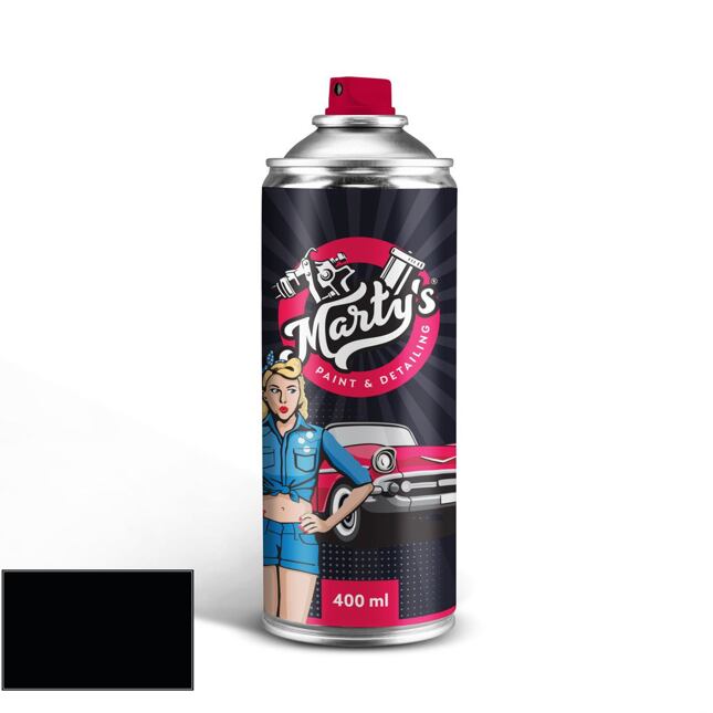 Barva ve spreji Aixam A412 Noir Brillant